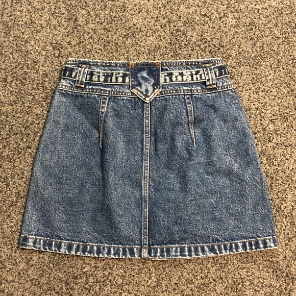 Abercrombie Denim Natural Rise Skirt Size 4 NWT - Picture 2 of 4
